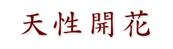 天性開花